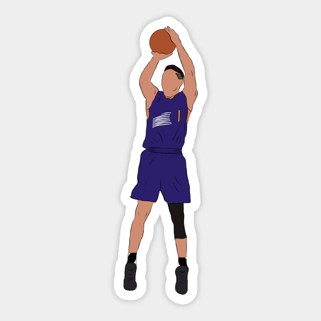 Devin Booker Jumpshot Sticker by RatTrapT33s